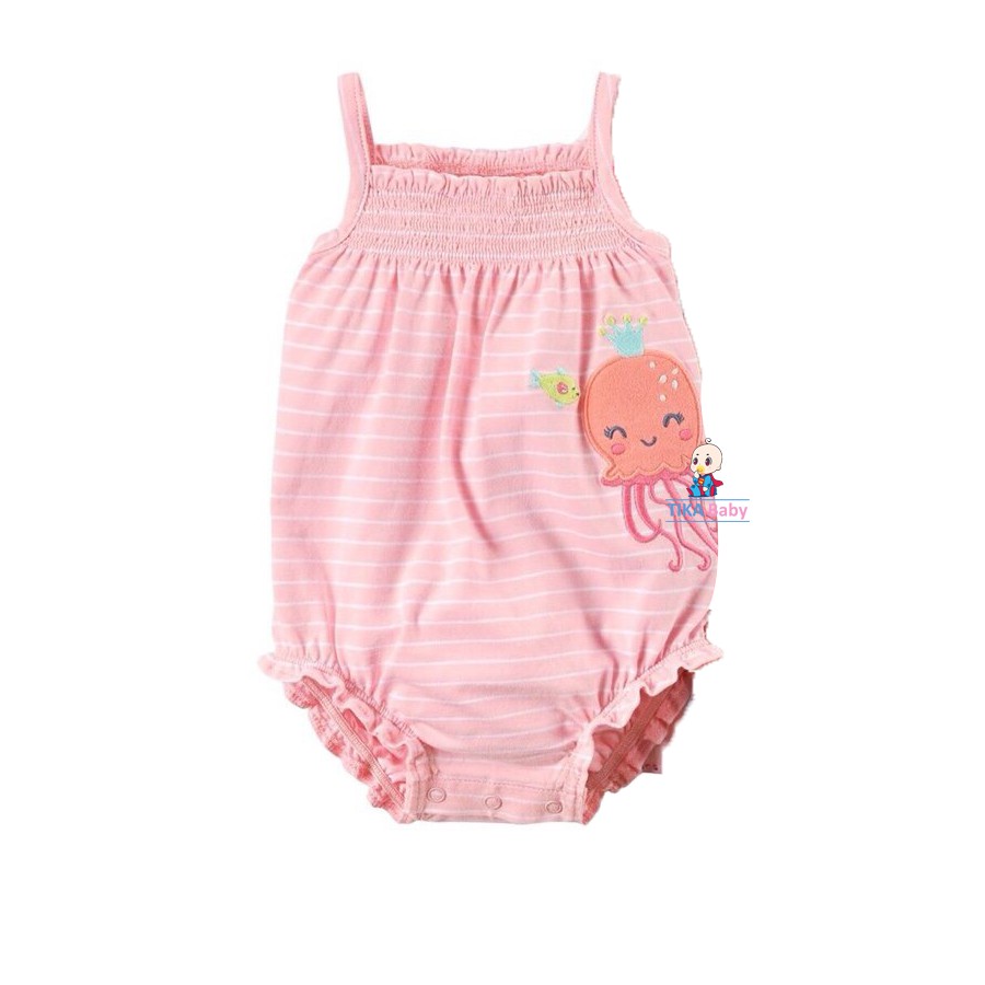 Combo 4body cho bé gái A9128