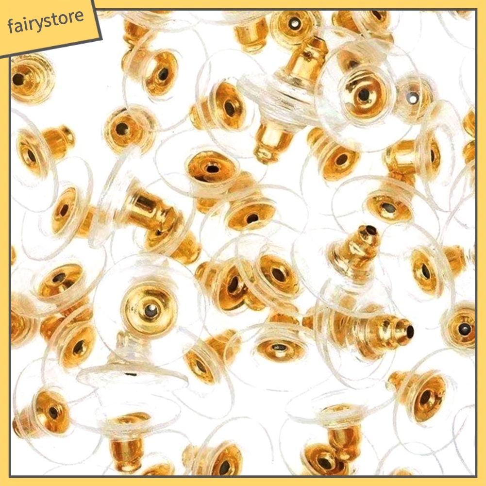 Set 50 Nút Chặn Khuyên Tai An Toàn Tiện Dụng