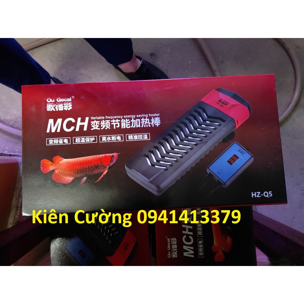 Sưởi đời mới Ou Gecai HZ-Q5 1000W cho bể cá cảnh