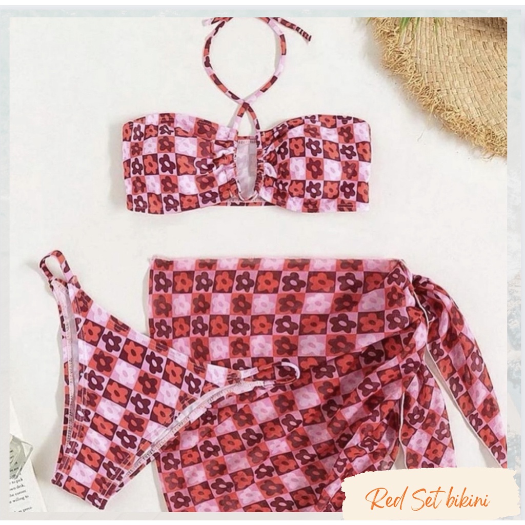 Red set bikini - Cute and Sexy store