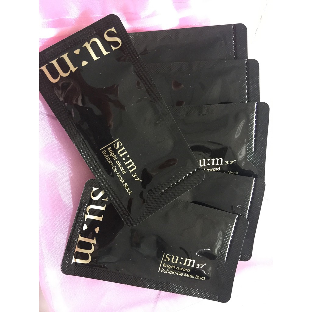 Mặt nạ thải độc SU:M 37 Bright Award Bubble-De Mask Pack