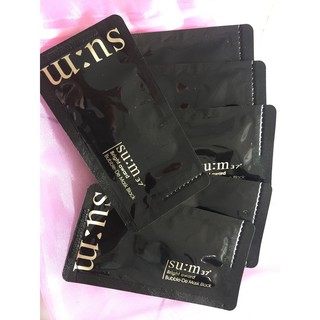 Mặt nạ thải độc SU:M 37 Bright Award Bubble-De Mask Pack