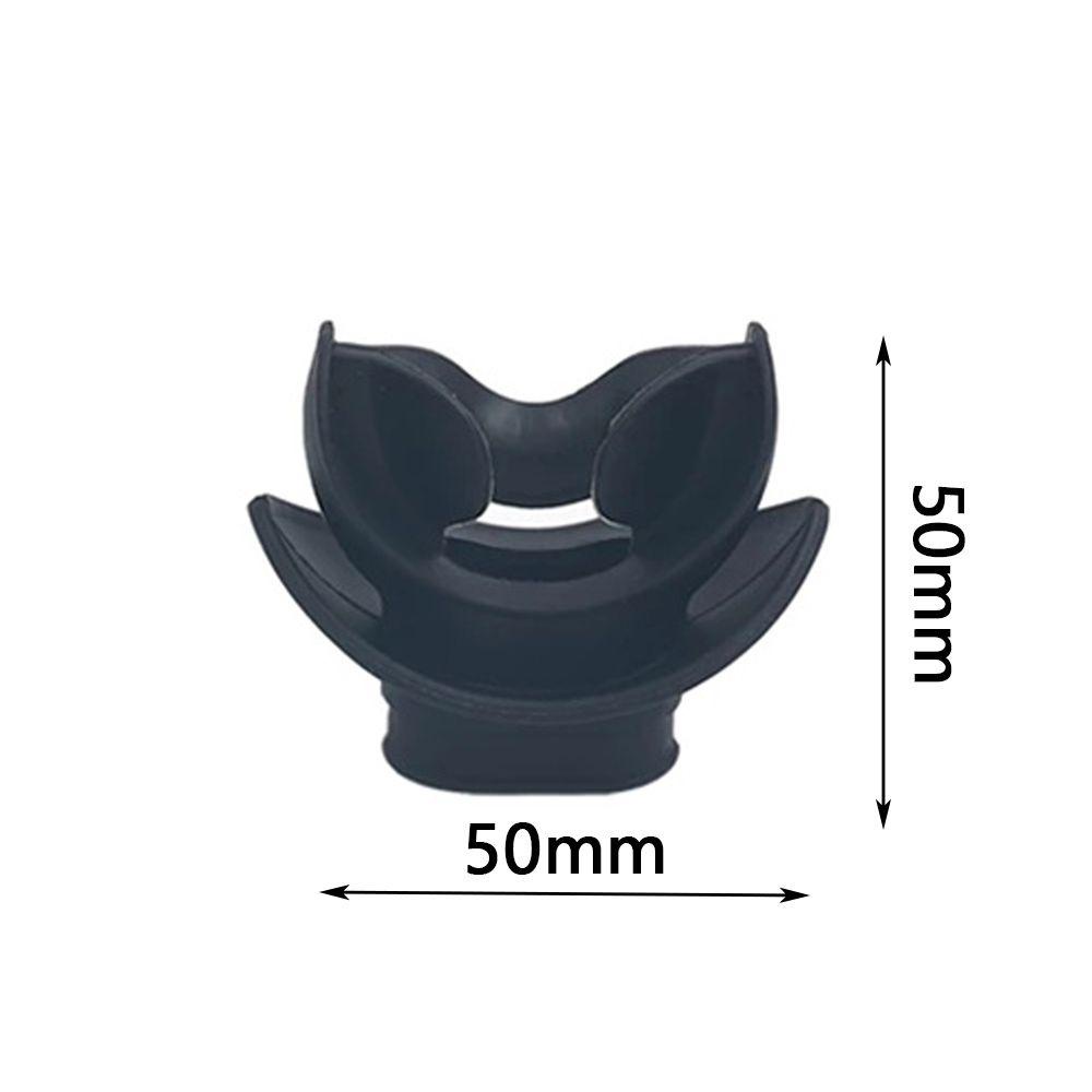 MELODG Miệng Ngậm Khi Lặn Bằng Silicone Điều Chỉnh Được