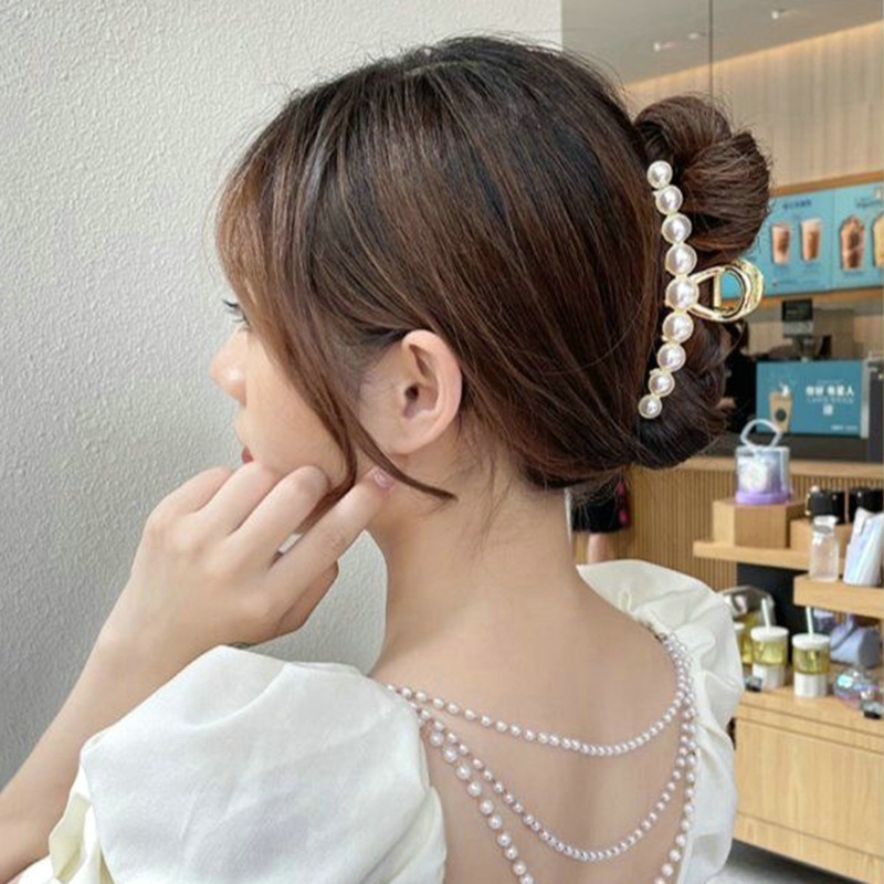 Kẹp Tóc Kim Loại Thời Trang Hàn Quốc Cho Nữ