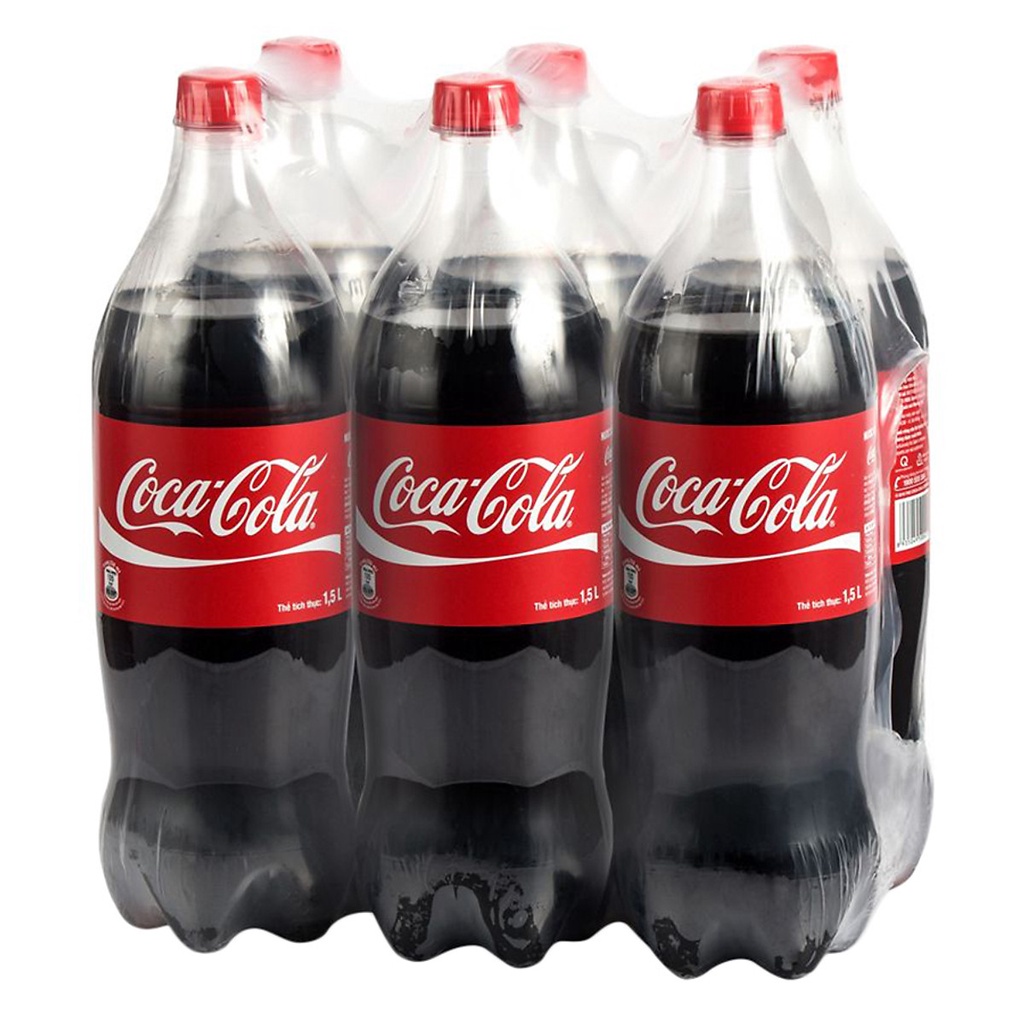 Chai nước ngọt Coca Cola 1.5 lít (nước uống có ga)