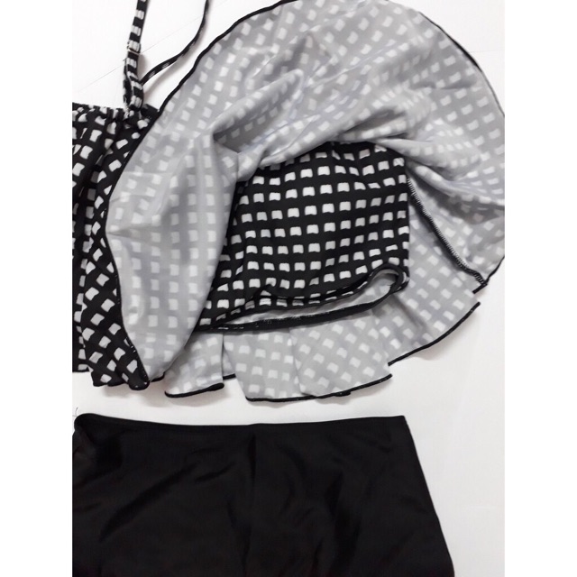 Bikini 2 mảnh _ họa tiết kẻ caro hàng Quảng Châu cao cấp | BigBuy360 - bigbuy360.vn