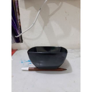 Bát melamine Hình Vuông Màu Đen Mã 2905