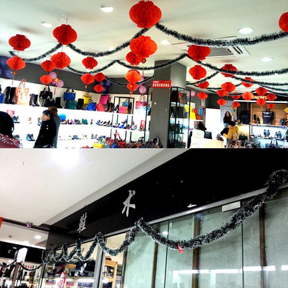 Dây Ruy Băng Màu Xanh Lá Đậm Treo Trang Trí Nhà Cửa / Tiệc Tùng