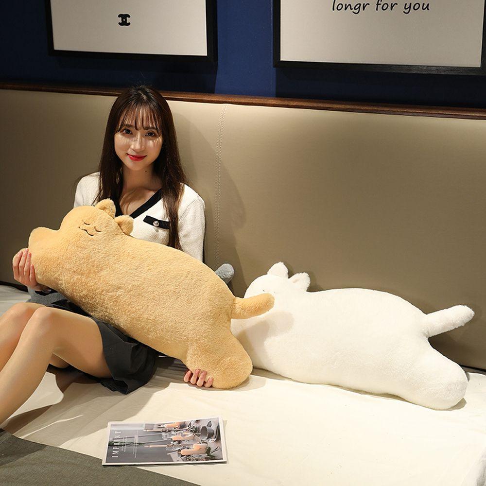 NICKOLAS Mèo Nhồi Bông Mềm Mại Dễ Thương Dùng Làm Gối Ôm