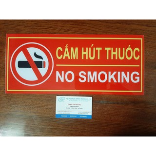 BẢNG MICA CẤM LỬA
