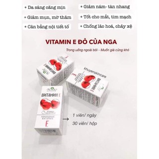 VITAMIN E ĐỎ NGA SET 3 HỘP