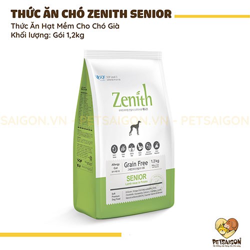 [CHÍNH HÃNG] THỨC ĂN HẠT MỀM CHO CHÓ GIÀ ZENITH