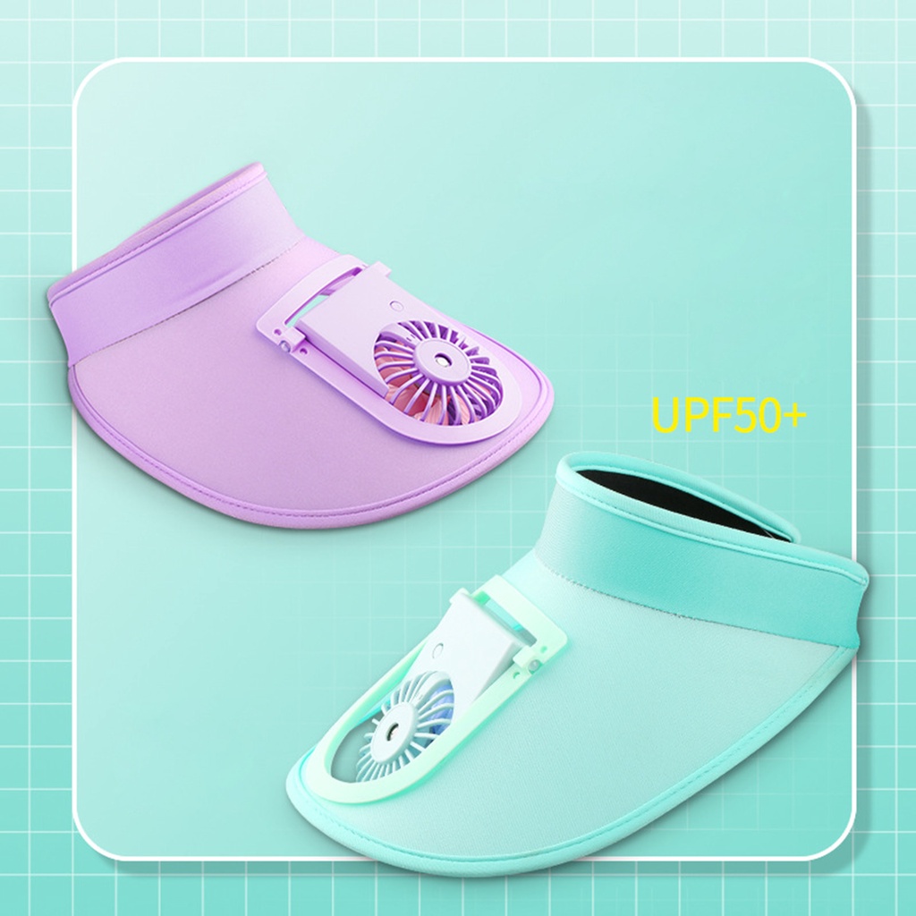 ”Nón lưỡi trai gắn quạt làm mát có cổng sạc usb tiện dụng”