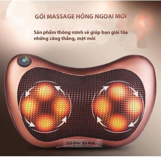 Gối massage 8 bi