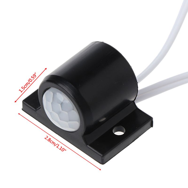 Đèn LED Dây DC12V Có Công Tắc Cảm Biến Chuyển Động Hồng Ngoại Tiện Dụng ​Công Tắc Cảm Ứng Chuyên Dụng Chất Lượng Cao