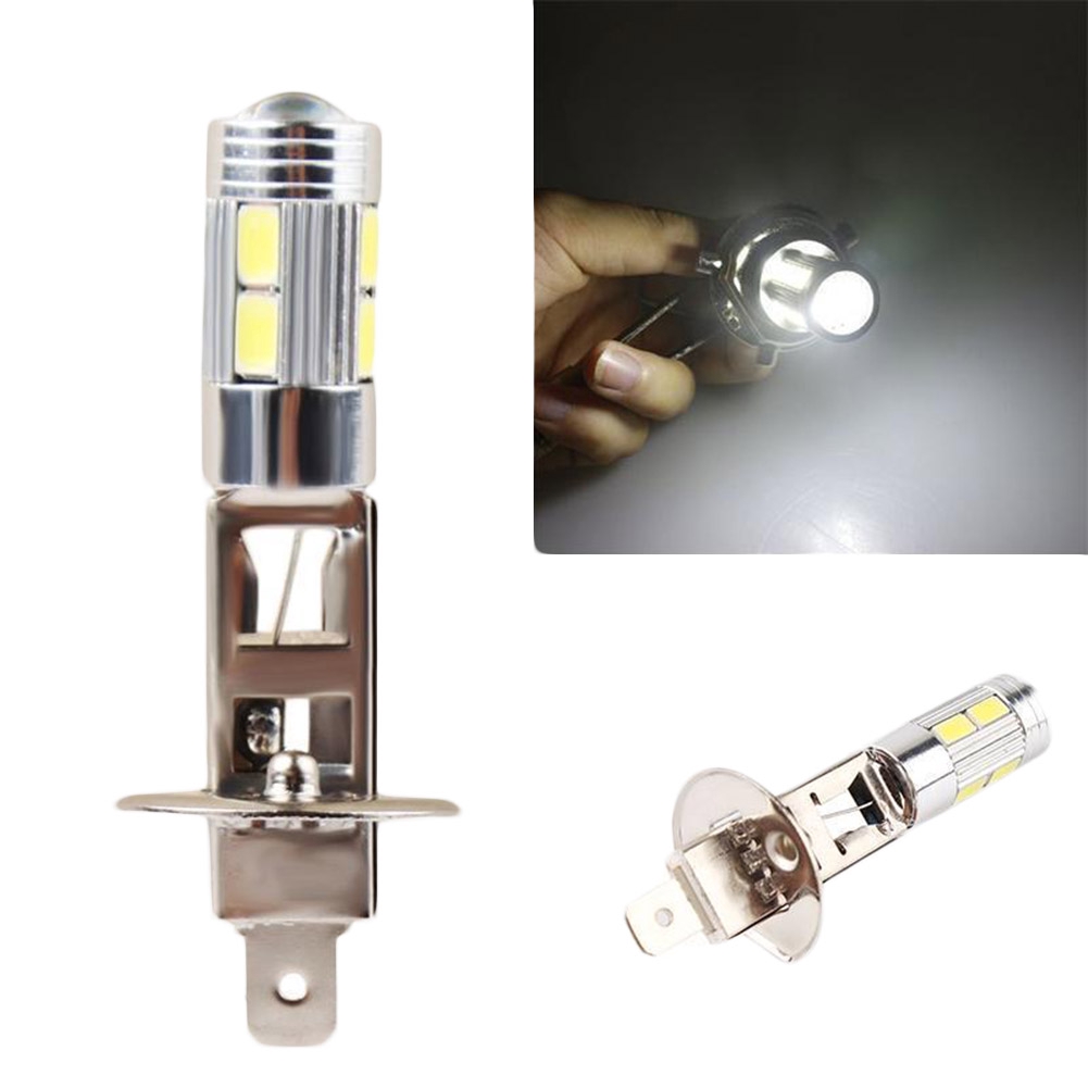 1 Bóng Đèn Led Ban Ngày 5630 5730 H1 / H3 10smd Cho Xe Hơi