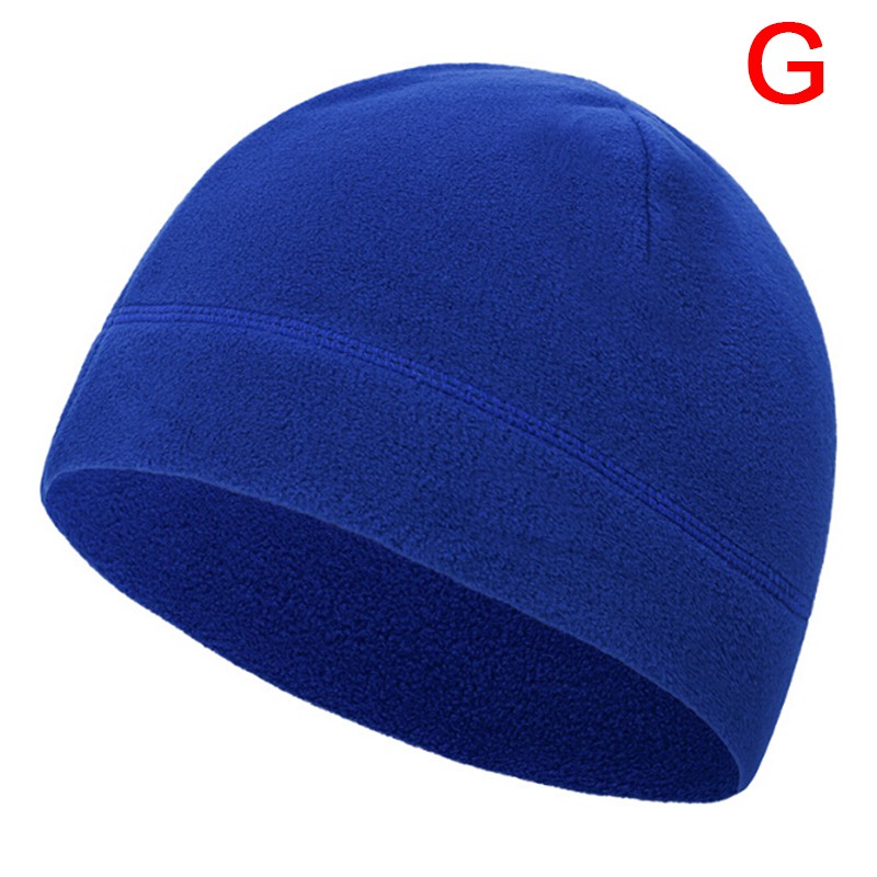 [funnyhouse]Men Women Winter Outdoor Thicken Faux Fleece Camping Cap Tactical Beanie Hat New thro