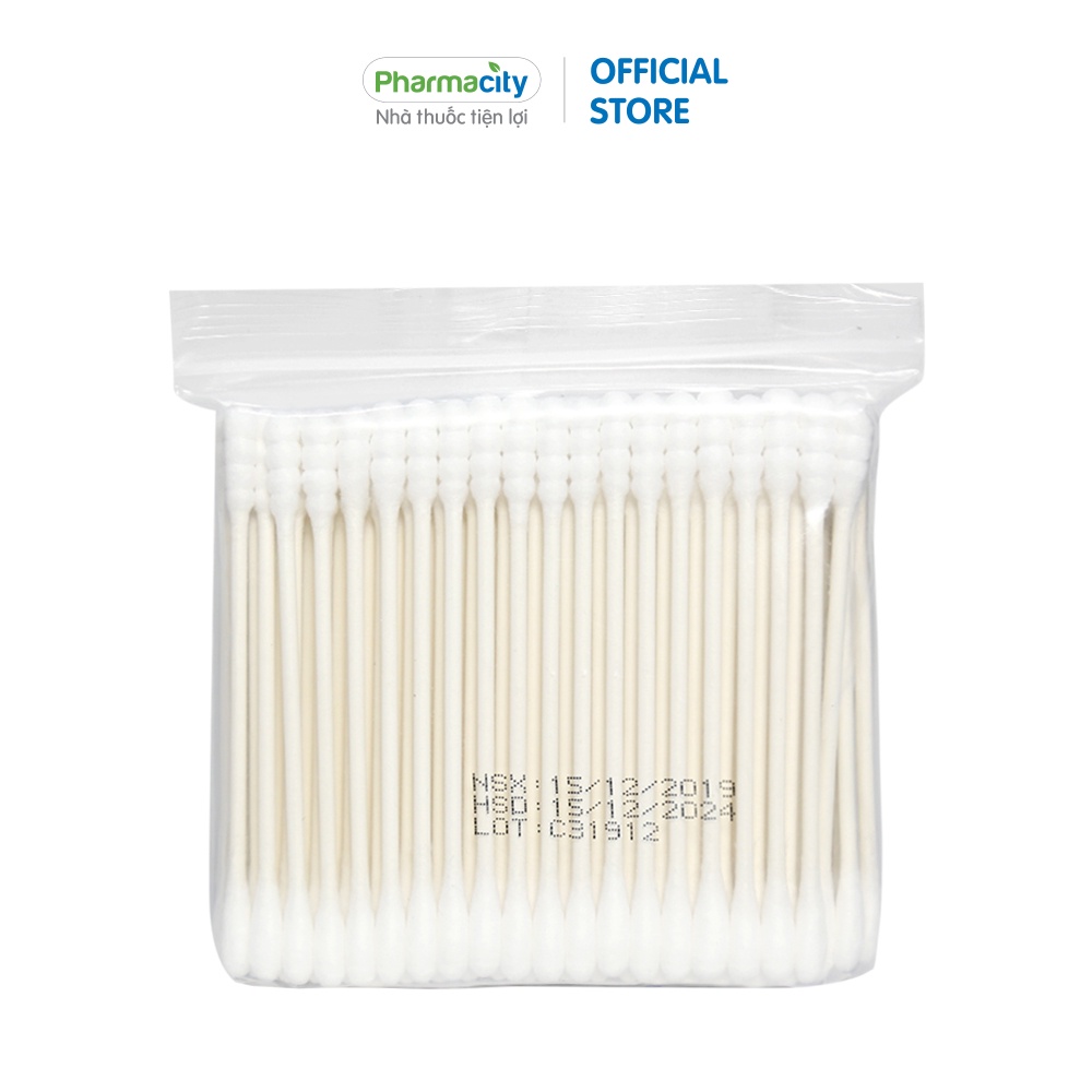 Tăm bông Pharmacity thân giấy thân thiện với môi trường