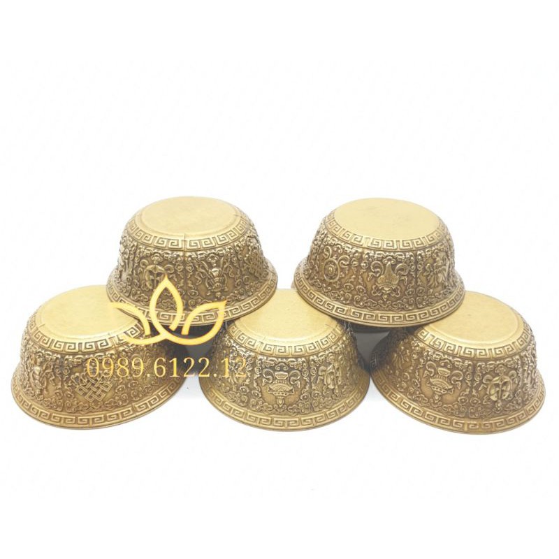 Bộ 7 ly chén cúng dường mật tông