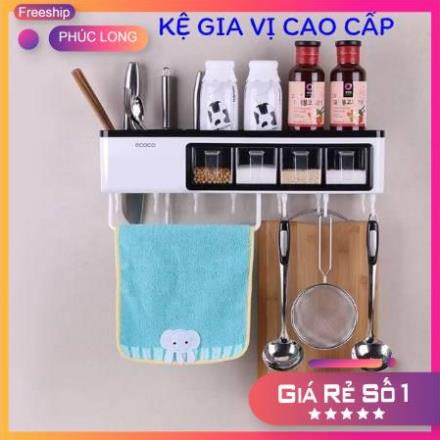 Hàng Cao Cấp - Kệ Gia Vị Ecoco Đa Năng Tiện Ích