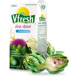 TRÀ ATISO KHÔNG ĐƯỜNG VFRESH - HỘP GIẤY 1L