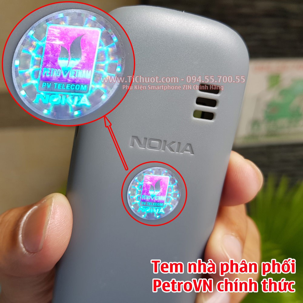 [ZIN Có Tem Bạc] Vỏ phím Nokia 1280 Chính Hãng