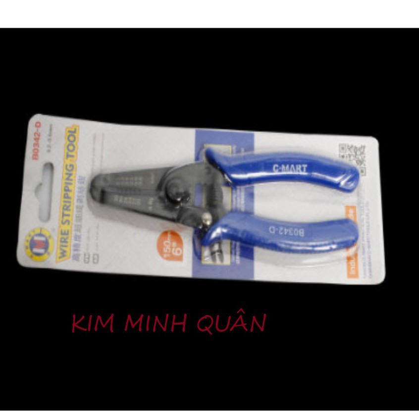 Kìm Tuốt Dây Điện 150mm/6" B0342-D  CMart