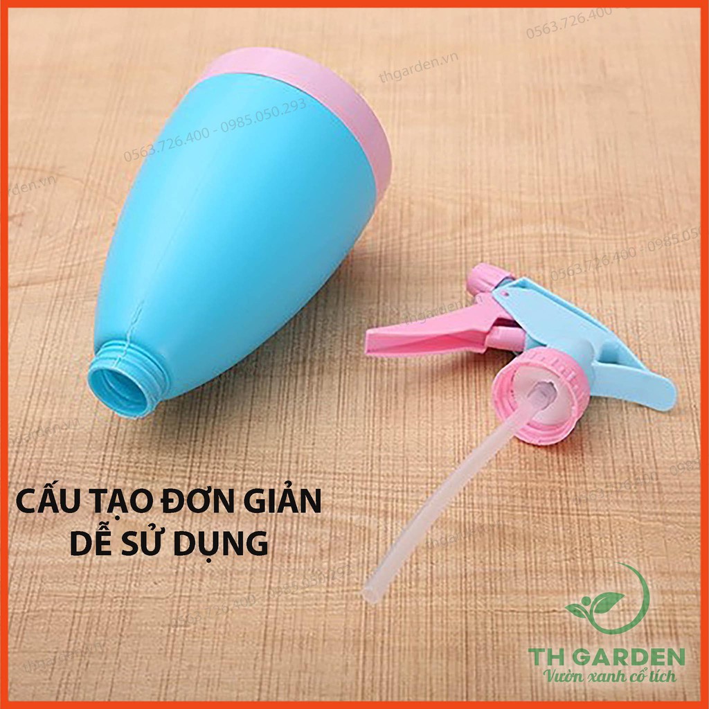 Bình tưới cây phun sương dạng xịt để bàn 400ml - Có thể phun tia hoặc phun sương