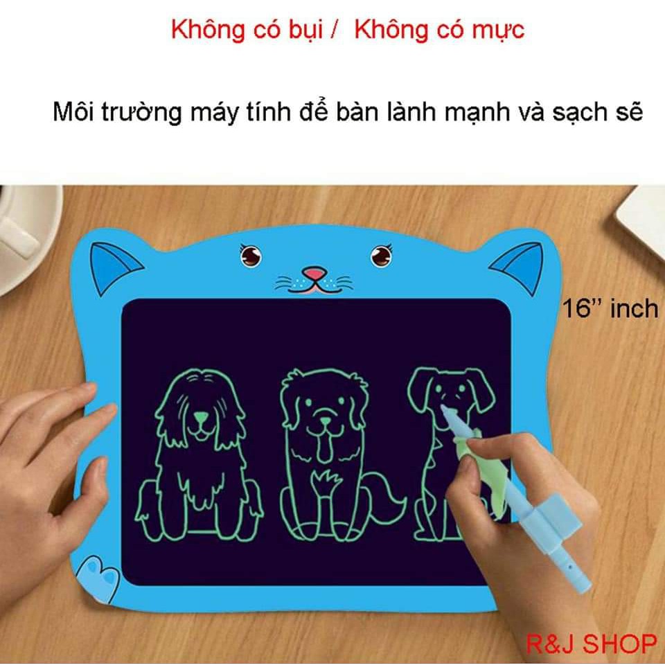''CHUYÊN SỈ, LẺ''Bảng Viết Tự Xoá𝑭𝑹𝑬𝑬𝑺𝑯𝑰𝑷Bảng Vẽ Điện Tử LCD-Bảng Điện Tử Thông Minh Cho Bé  9inh -16inh hình con vật