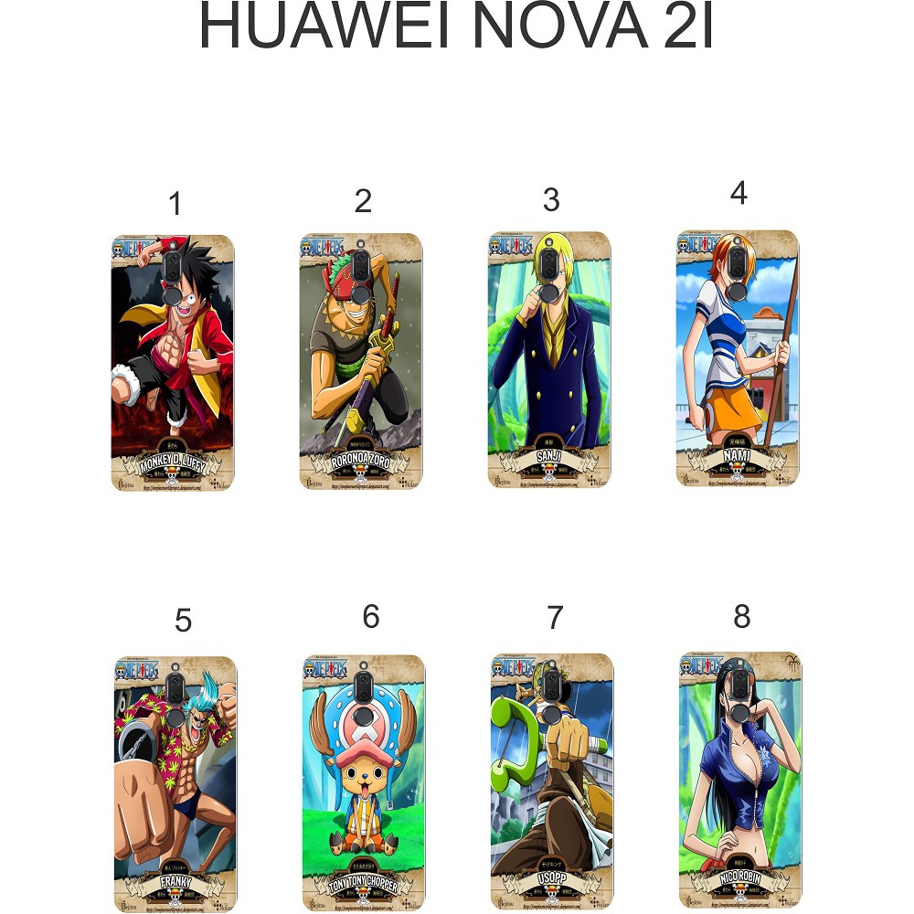 Ốp lưng Huawei Nova 2i dẻo in hình Onepiece