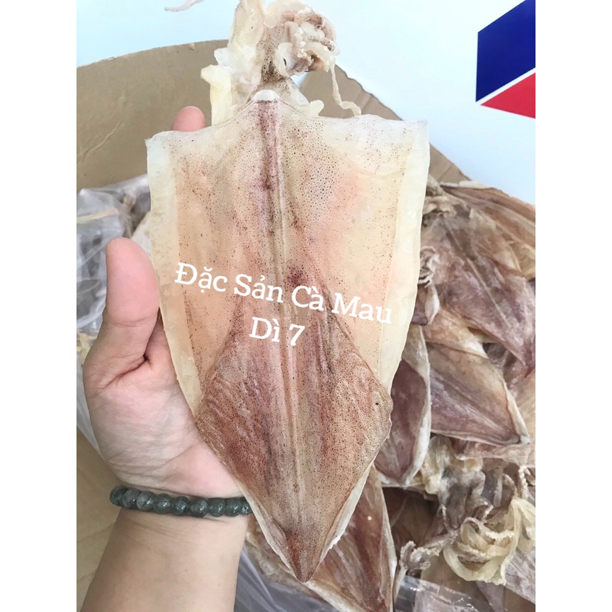 [1KG] Mực khô Sông Đốc, Cà Mau, mực câu loại 20-25 con 1kg