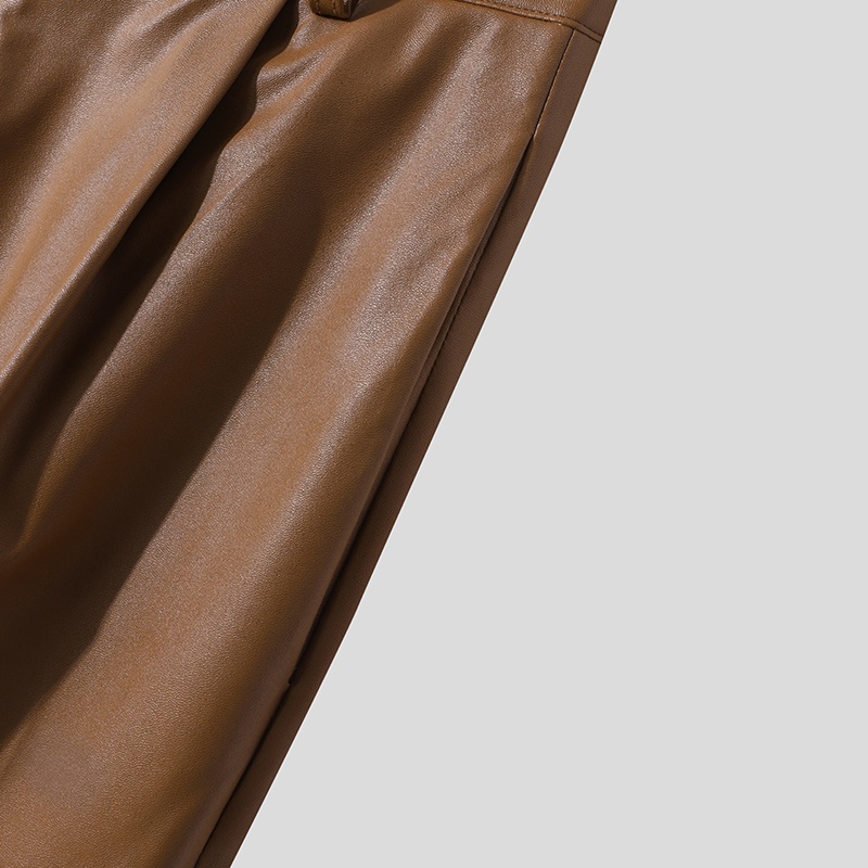 Quần dài INCERUN ống suông rộng phong cách Hàn Quốc dành cho nam