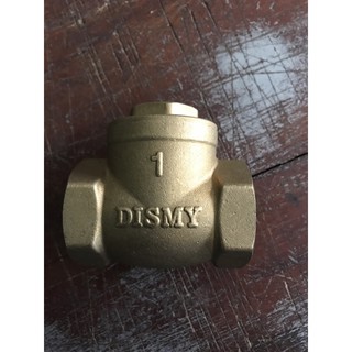 Van 1 chiều đồng thau lá lật Dismy