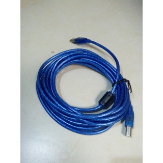 Dây nối dài usb xanh chống nhiễu 10m
