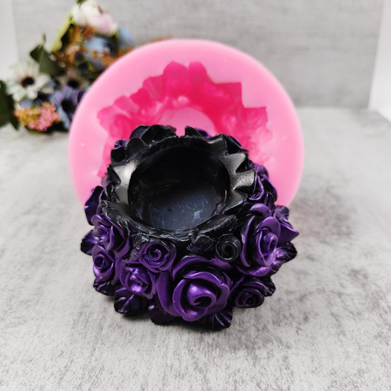 Sa Khuôn Silicon Làm Chậu Hoa Trang Sức