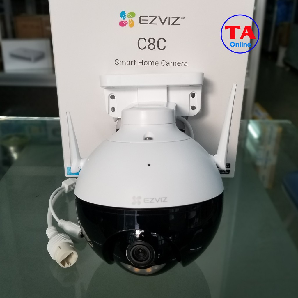 Camera Wifi Thông Minh Ezviz CS-C8C - Camera Xoay Ngang 352 độ - Gắn Ngoài trời, Trong nhà