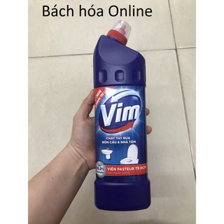 Tẩy bồn cầu Vim xanh biển 900ml