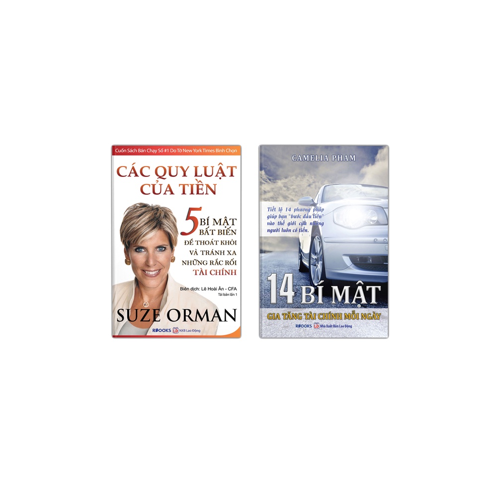 Sách - Combo Sách 14 Bí Mật Gia Tăng Tài Chính Mỗi Ngày + Các Quy Luật Của Tiền