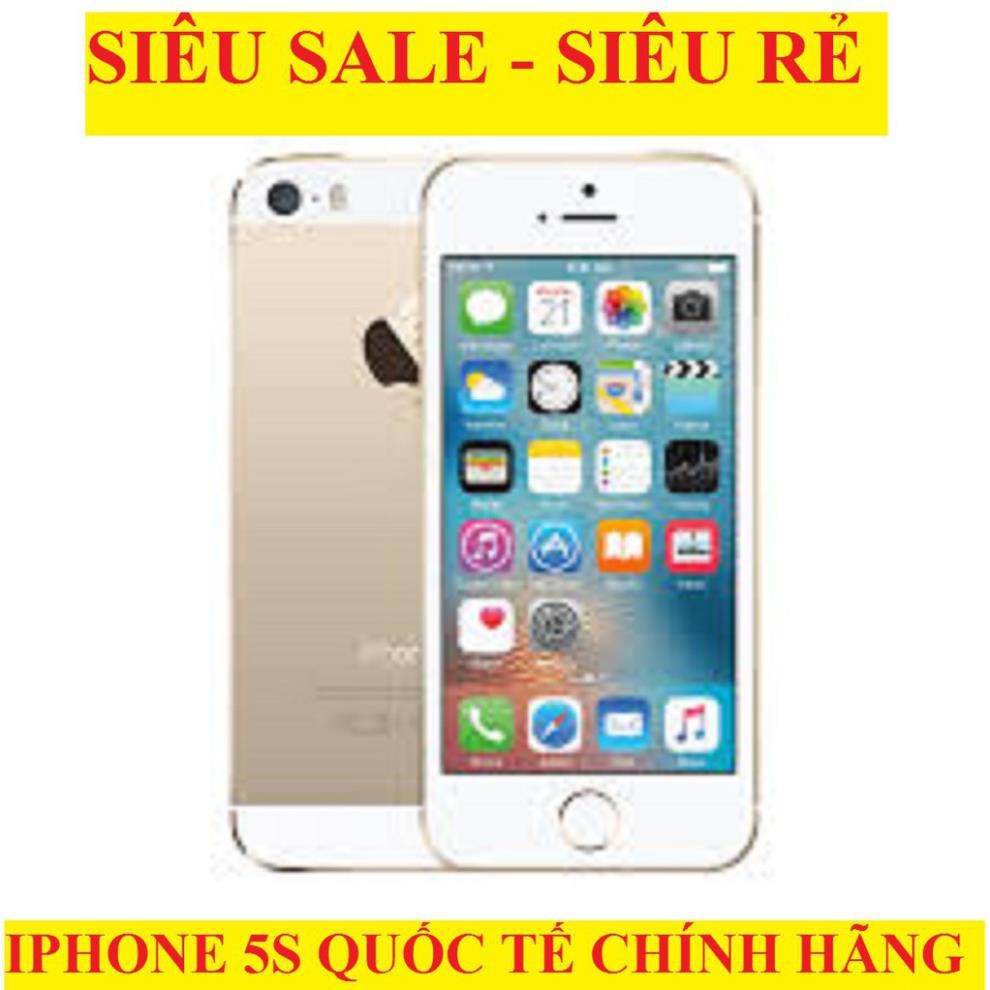 [Mã 77ELSALE hoàn 7% đơn 300K] điện thoại Apple IPHONE 5S 32G ZIN KENG, Vân Tay mượt | BigBuy360 - bigbuy360.vn