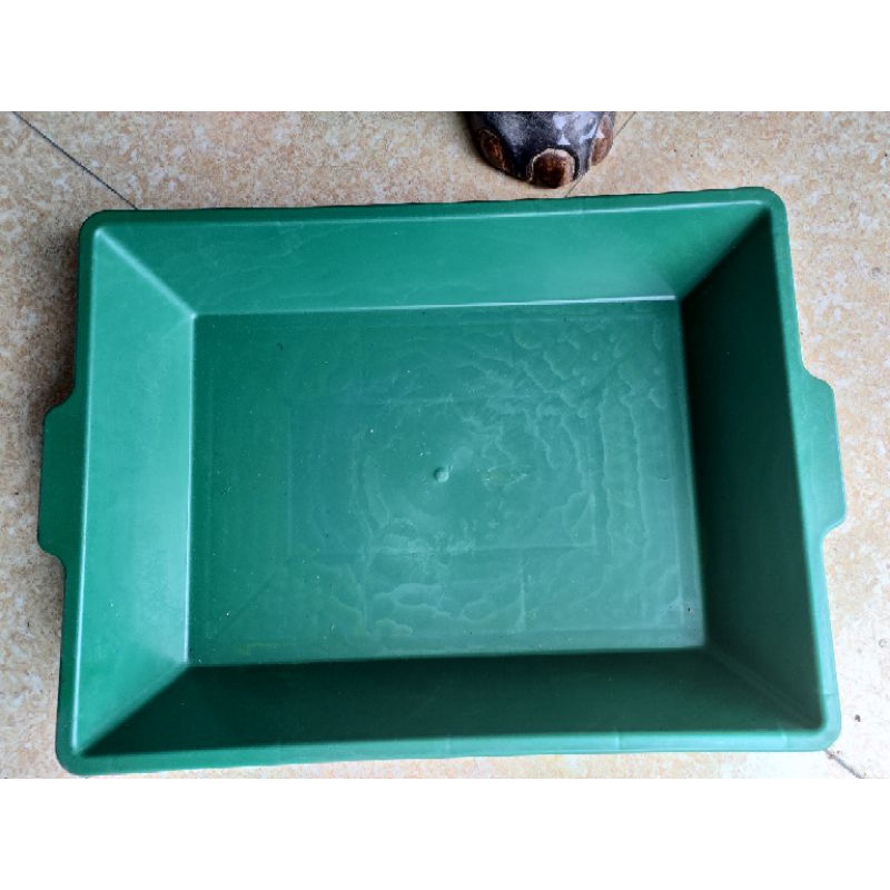 Sét 10 Khay nhựa to chữ nhật đựng nước làm mát cho lan- Máng vữa