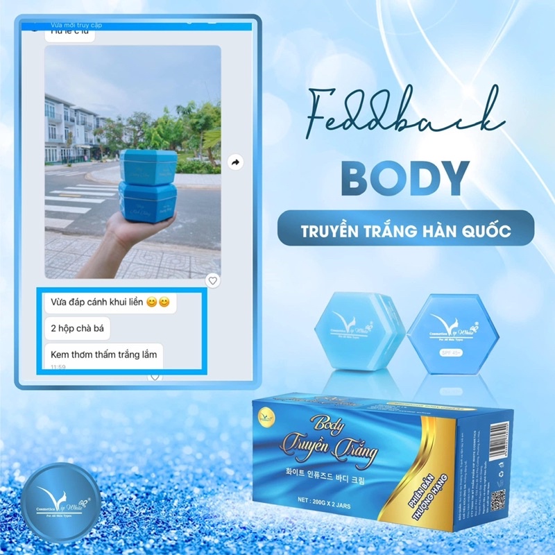 Body Truyền Trắng VipWhite