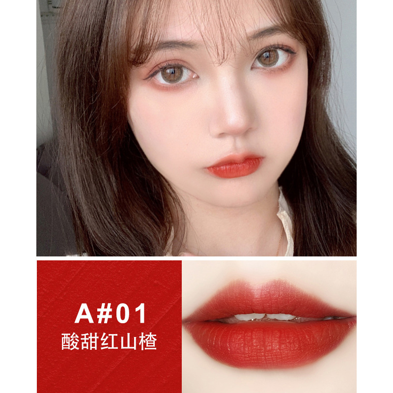 Son kem lì nhung dưỡng mềm và căng mộng MAFFICK Không chứa chì dưỡng ẩm kháng nước cho nữ sinh lip glaze