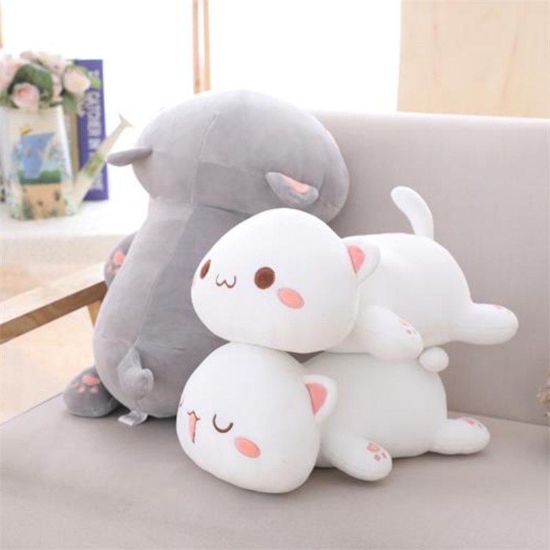 Gấu bông Mèo Nhồi Bông Đang Nằm Dễ Thương