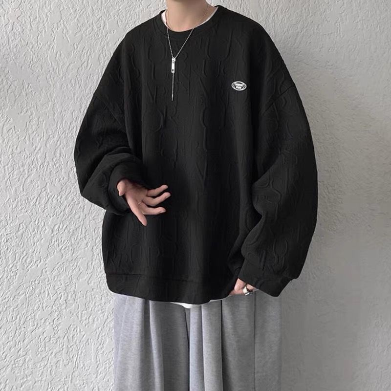 Áo sweater Màu Trơn Thời Trang Đường Phố Cá Tính Cho Cặp Đôi