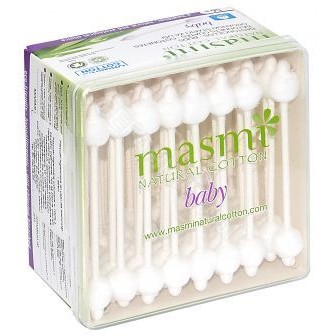 Bông ngoáy tai trẻ em Masmi Organic