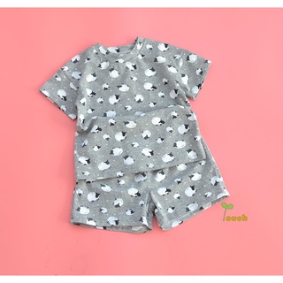 Bộ thun cute cho bé trai bé gái touch
