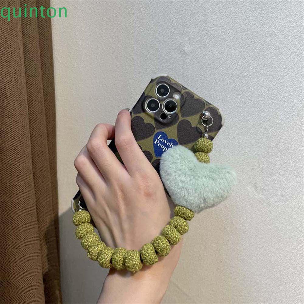 Dây chuỗi vít cục bông handmade đeo điện thoại ngăn mất mát phòng ngừa rơi