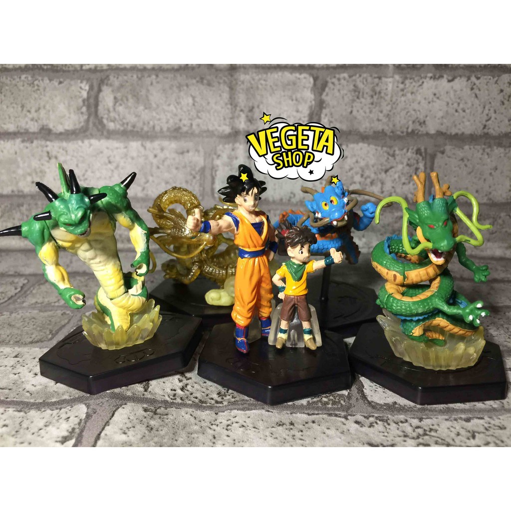 Mô hình Dragon Ball X Blue Dragon - Phiên bản kỷ niệm 40 năm tạp chí Weekly Jump - Cao 6~10 cm