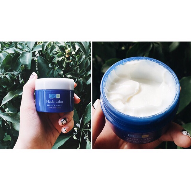 Kem dưỡng trắng da Hadalabo Perfect White Cream 50g