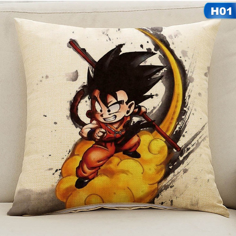 Vỏ gối hình dragon ball z phong cách vintage